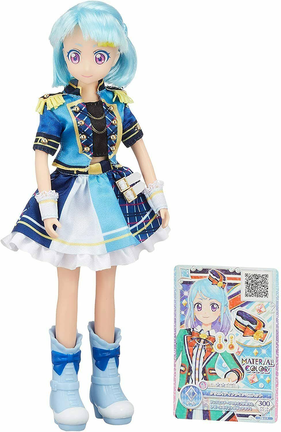 Bandai Aikatsu Friends! Aikatsu Collection Minato Mio Doll Figure w/Tracking#