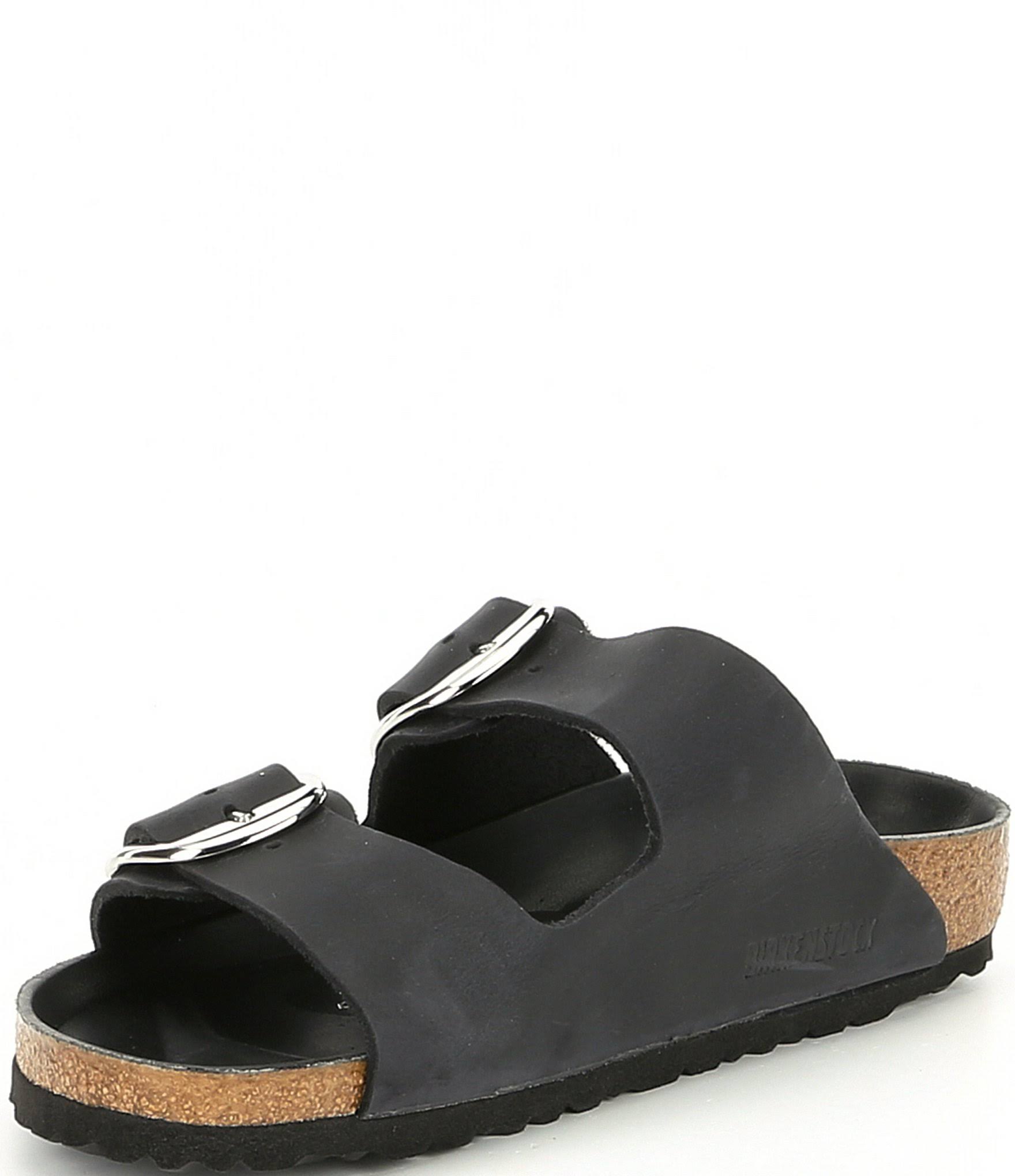 Birkenstock Women's Arizona Big Buckle Oiled Leather Black