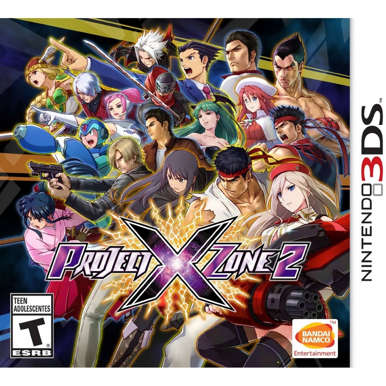 Nintendo Project x Zone 2 3DS