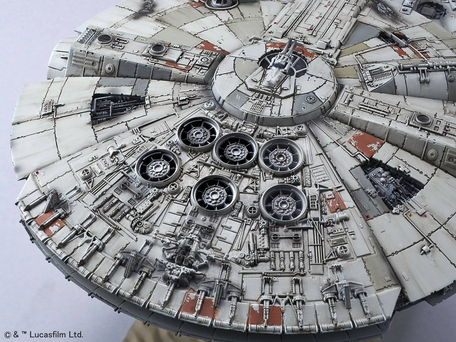 Star Wars 1/144 Scale Millennium Falcon Model Kit