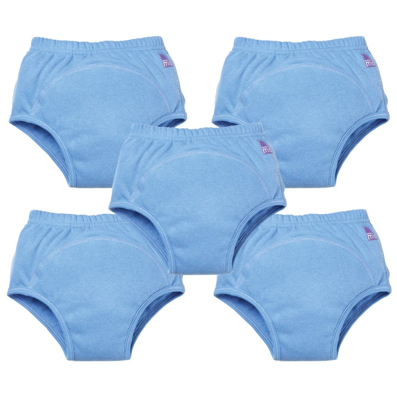 Bambino Mio, Potty Training Pants, Blue, 3+ Years (5 Pack)
