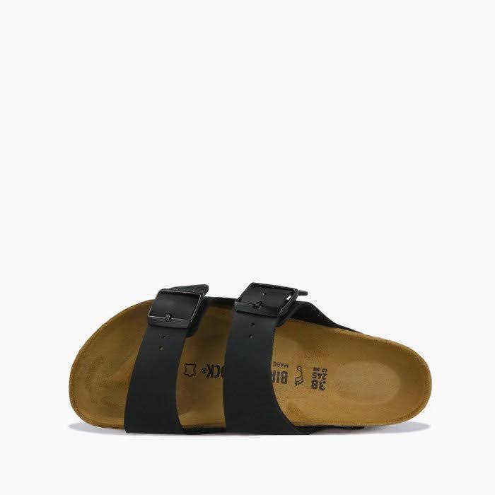 Birkenstock Adult Arizona Black Birko-Flor Flat Sandals