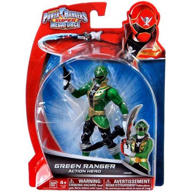 Power Rangers Super Megaforce - Green Ranger Action Hero 5-Inch