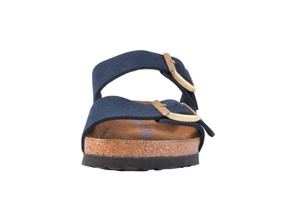 Birkenstock Arizona Soft Footbed, Navy Suede Size: 36 N