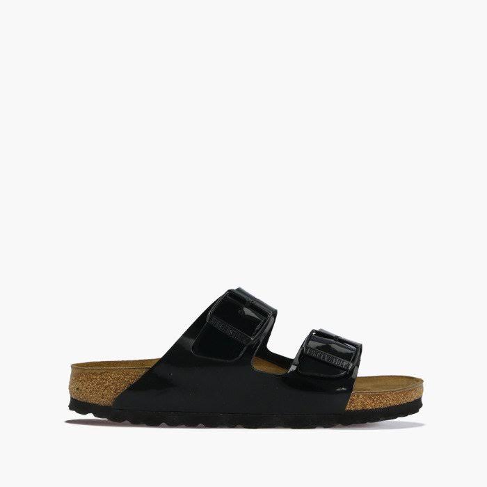 Birkenstock Slippers Arizona Patent, 1005292 - Black - 11.5