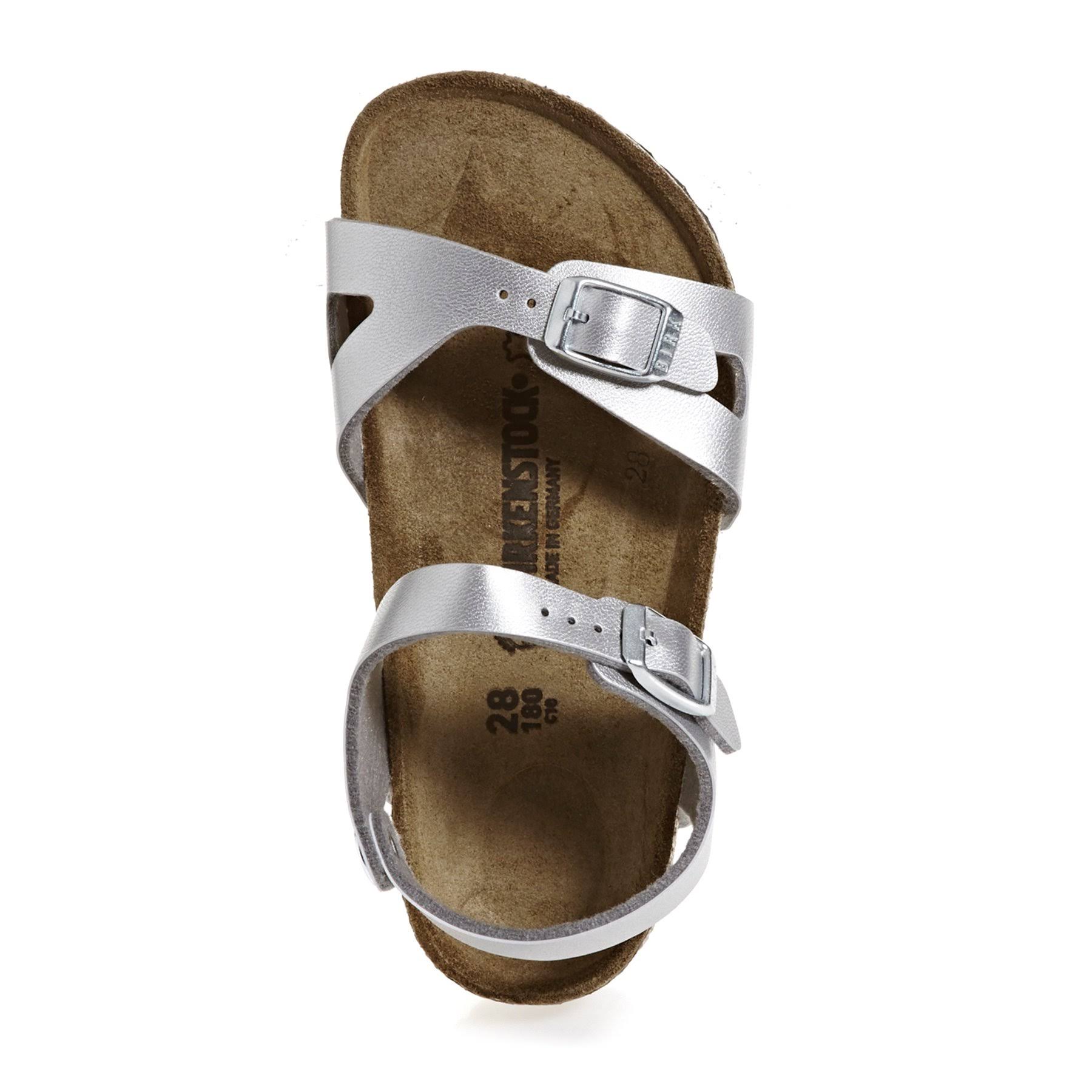 Birkenstock Sandals Rio, 0731481 - Silver - 11.5