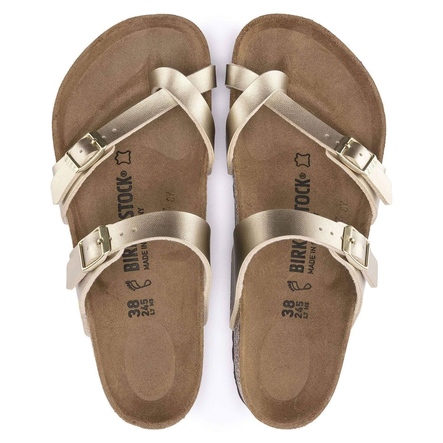 Birkenstock Women's Mayari Bordeaux Vegan Birko-Flor