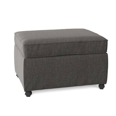 Birch Lane Wolsingham 28x22 Rectangle Standard Ottoman Body Fabric: Lizzy Graphite