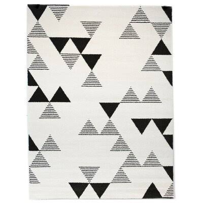 BALTA Phoebe White 5 ft. x 7 ft. Area Rug