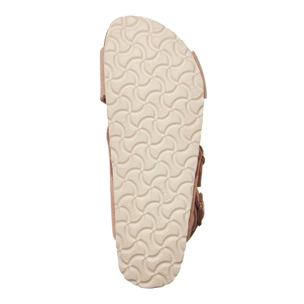 Birkenstock Tulum Suede Leather Light Rose Back-Strap Sandals