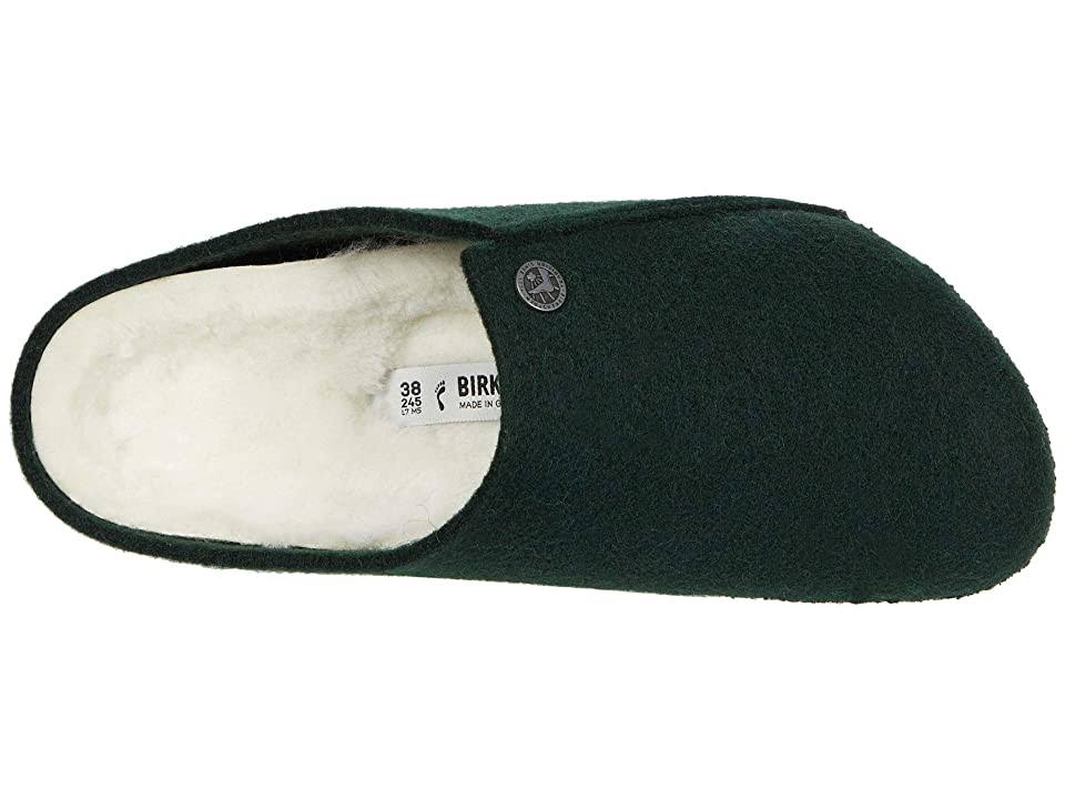 Birkenstock Zermatt Wool Felt Shearling, 37, Forest Green