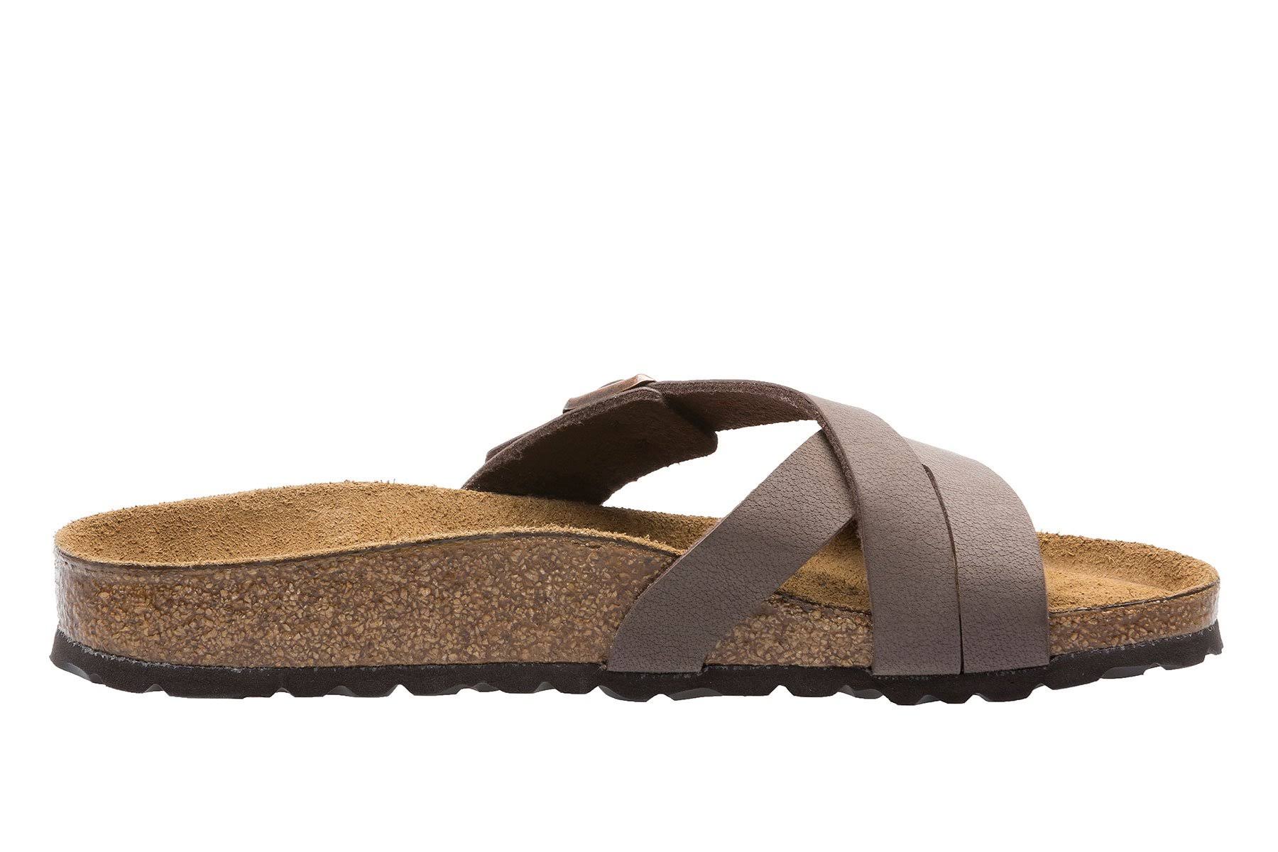 Birkenstock Women's Yao Slide - 40 Narrow - Mocha