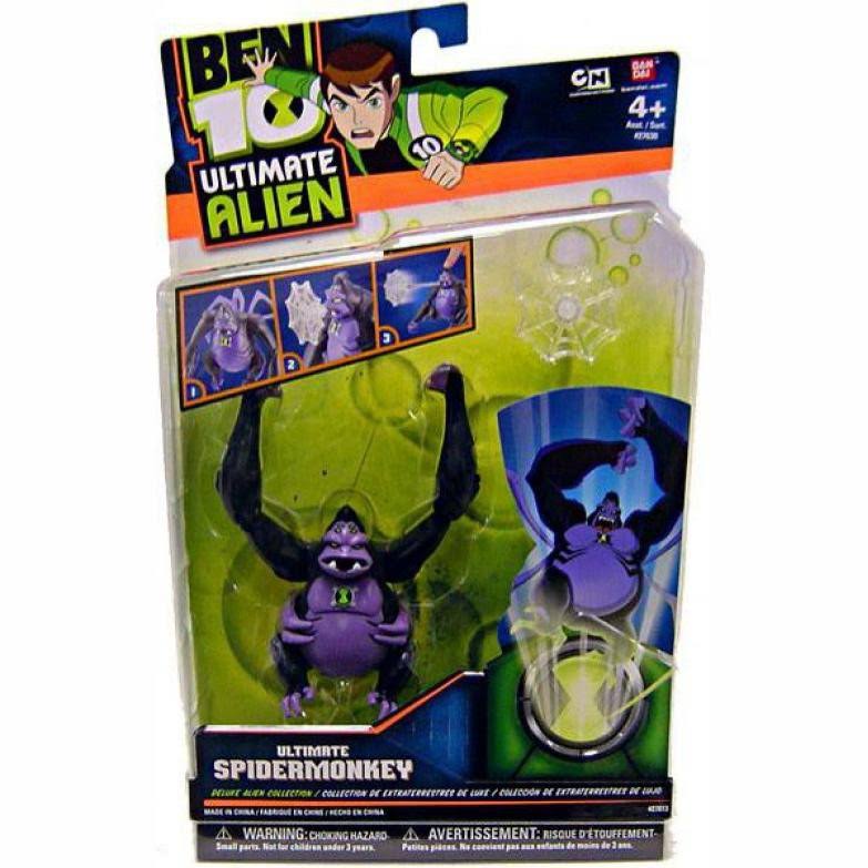Ben 10 Deluxe Alien Collection Ultimate Spidermonkey Action Figure