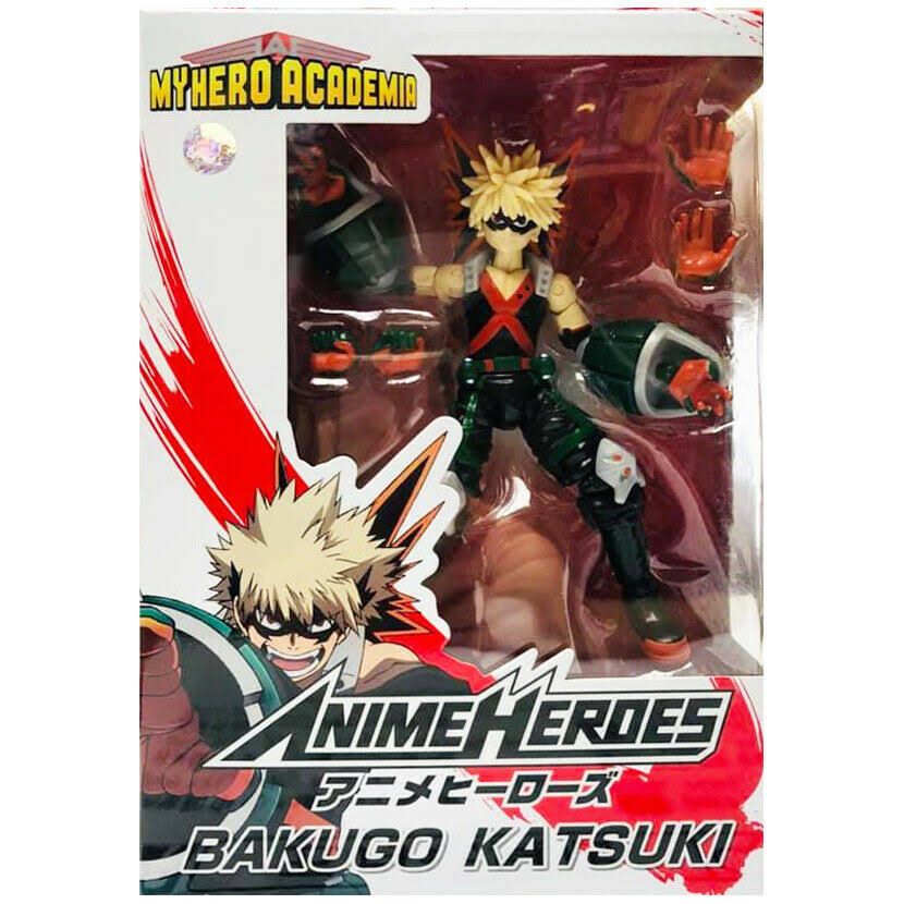 Bandai Anime Heroes My Hero Academia - Bakugo Katsuki 6x22 Action Figure