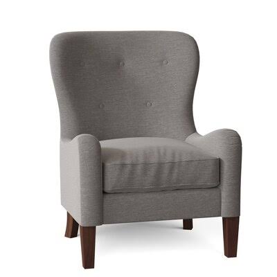 Gilliam 32x22 Wide Tufted Down Cushion Armchair Birch Lane Body Fabric: Sunbrella Flagship Pewter