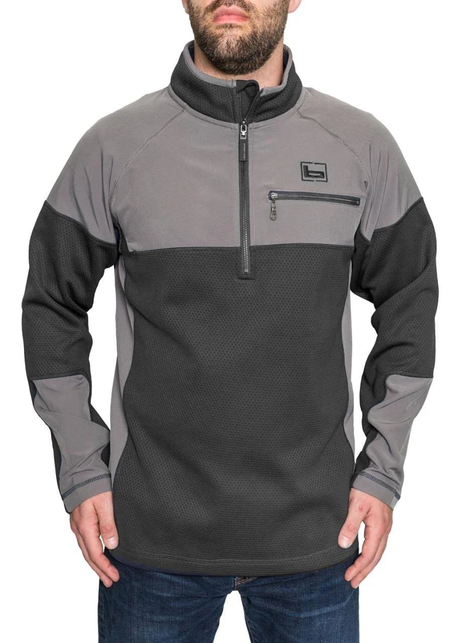 Banded Southern Pines 1/4 Zip Pullover