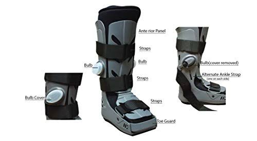 Bird & Cronin 08141265 Sprint Air Ankle Walker, X-Large