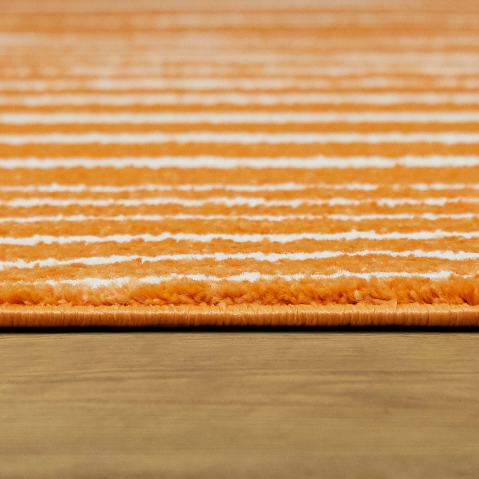 BALTA Cameron Striped Yellow 5 ft. x 7 ft. Area Rug