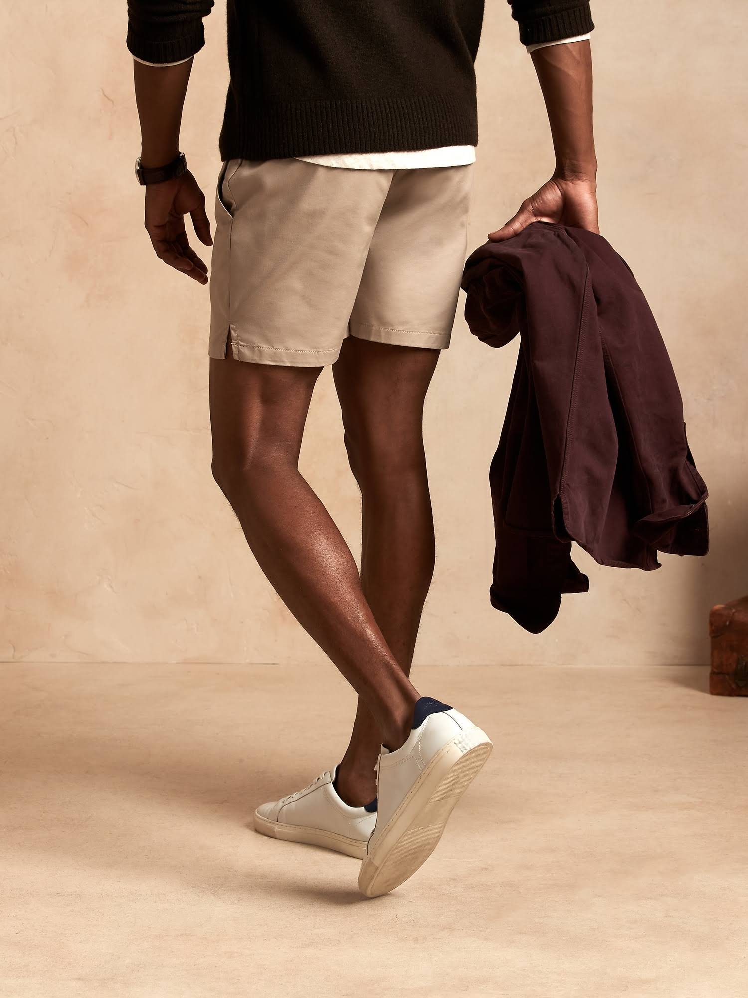 Banana Republic Men's 7x22 Core Temp Short Camp Khaki Size 44W