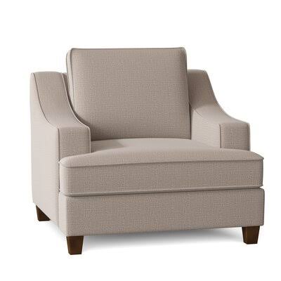 Lise 39x22 Wide Armchair Birch Lane Body Fabric: Macc Ecru