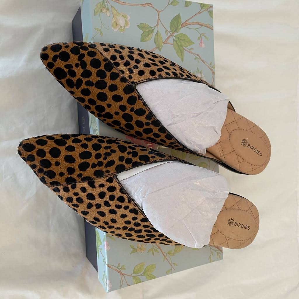 Women's Birdies Swan Mule, Size 9.5 M - Brown