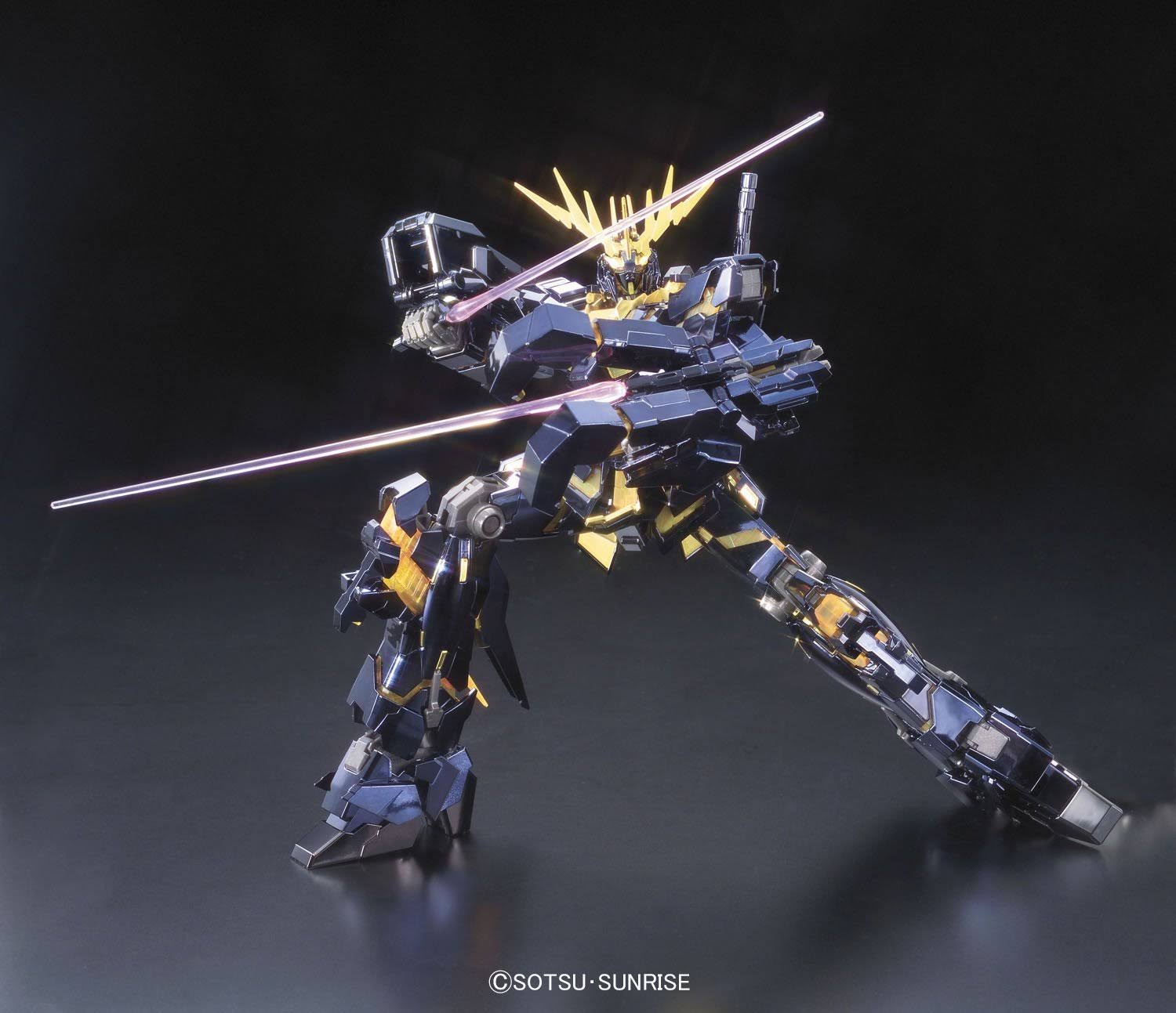 mg 1/100 RX-0 Gundam Unicorn Unit 02 Banshee Titanium Finish Ver