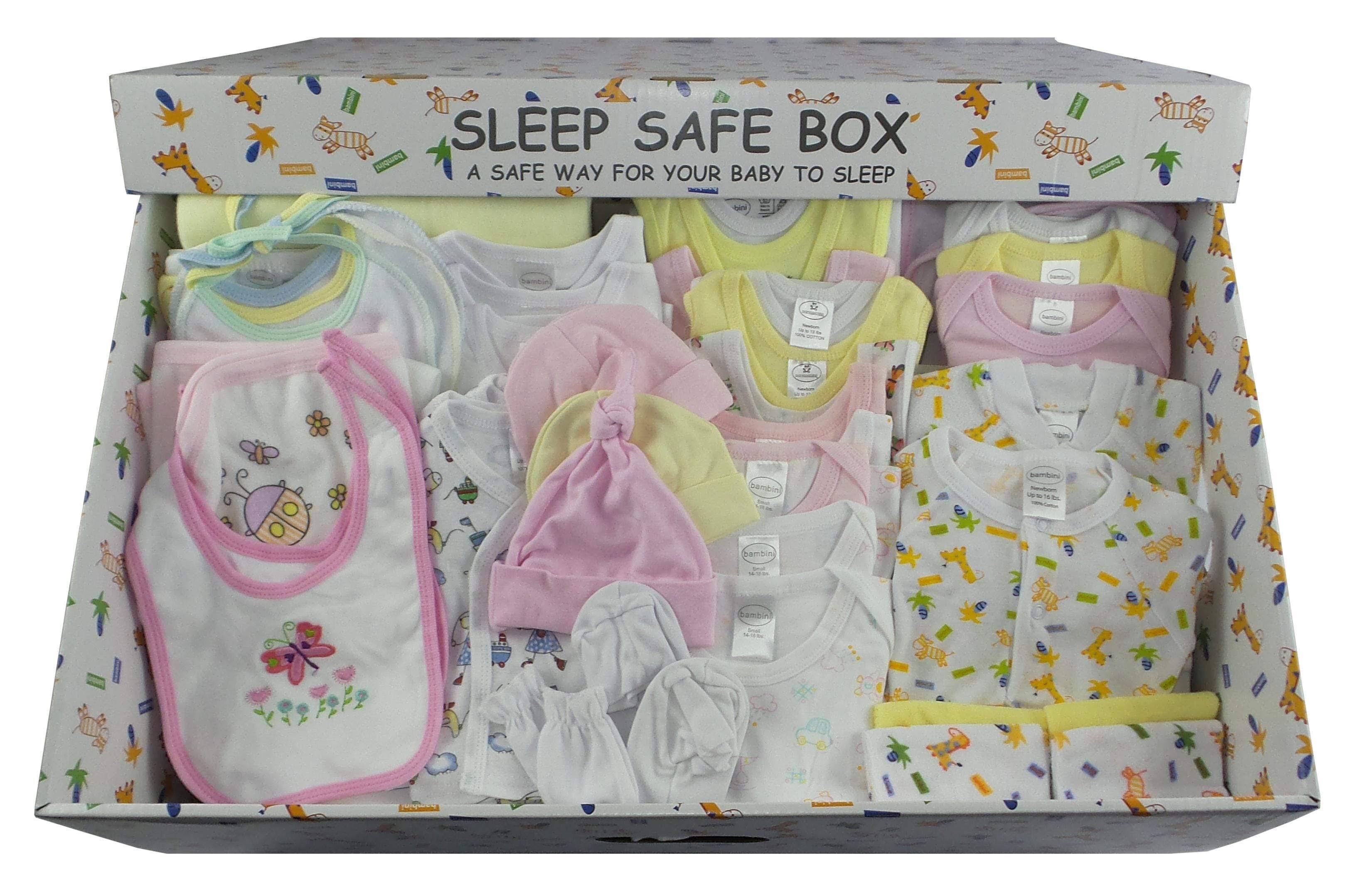 Boy 45 Piece Baby Starter Set Box, Blue