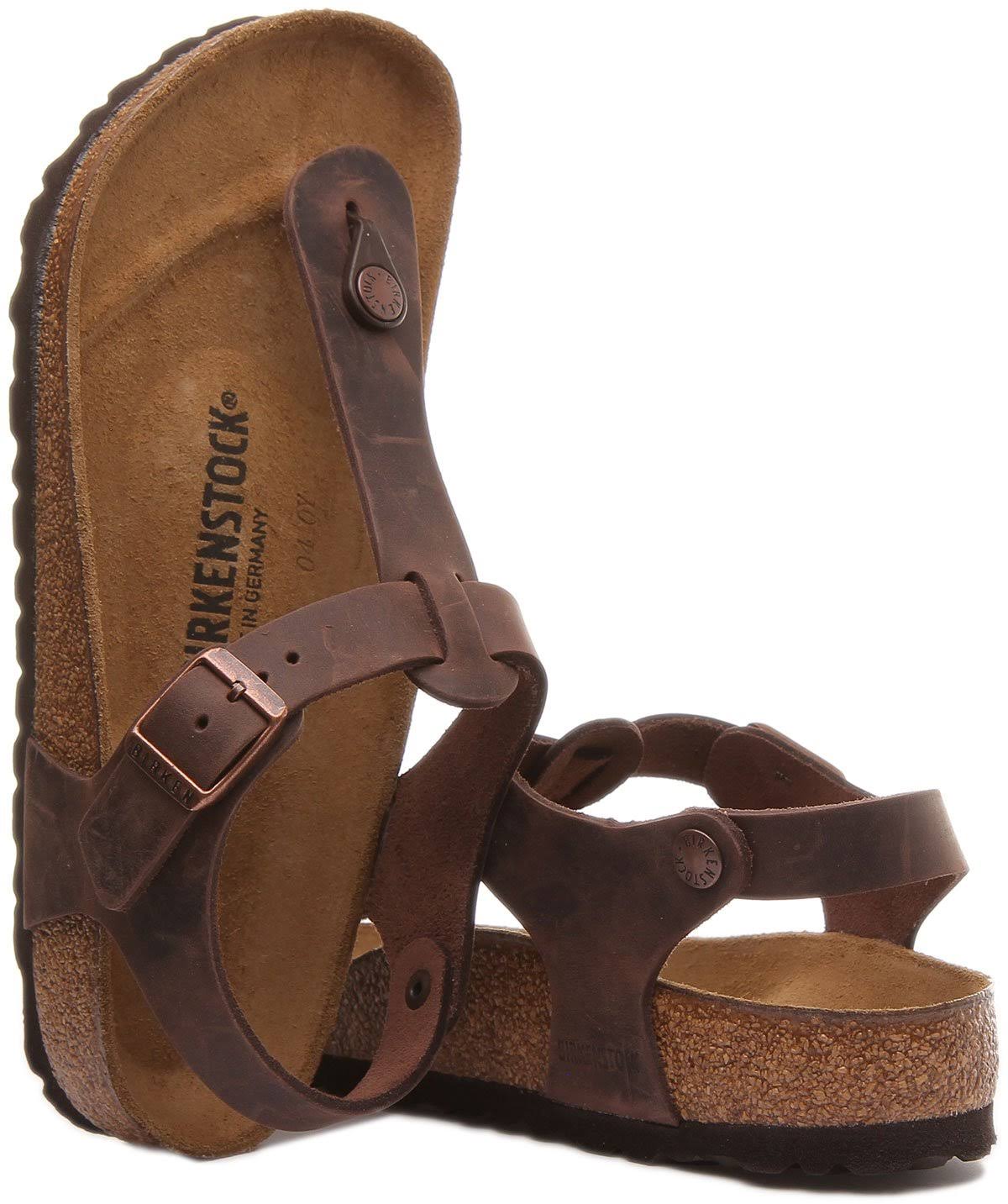 Birkenstock Kairo in Dark Brown for Women | Regular Fit