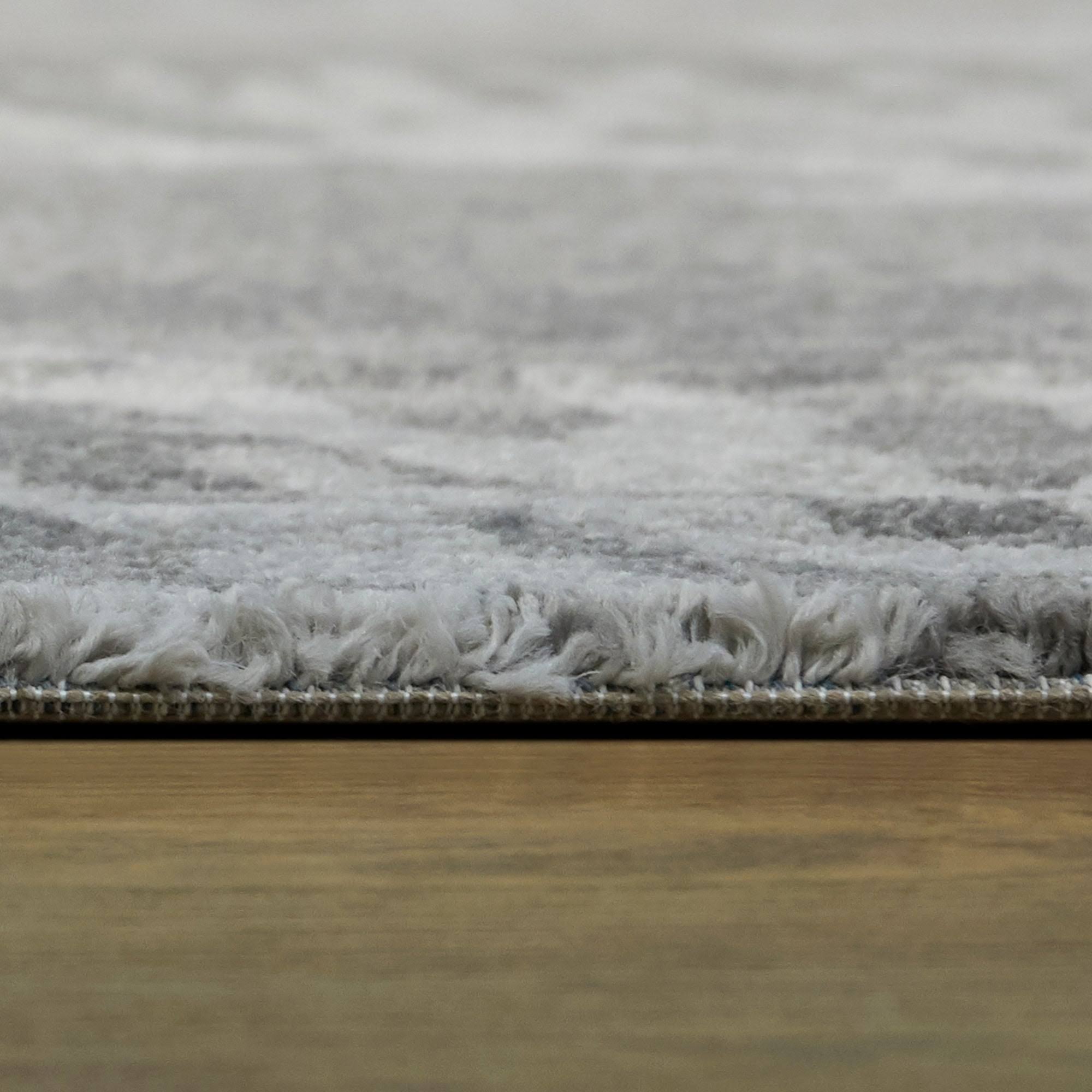 BALTA Caistor White 5 ft. x 7 ft. Coastal Coral Print Area Rug