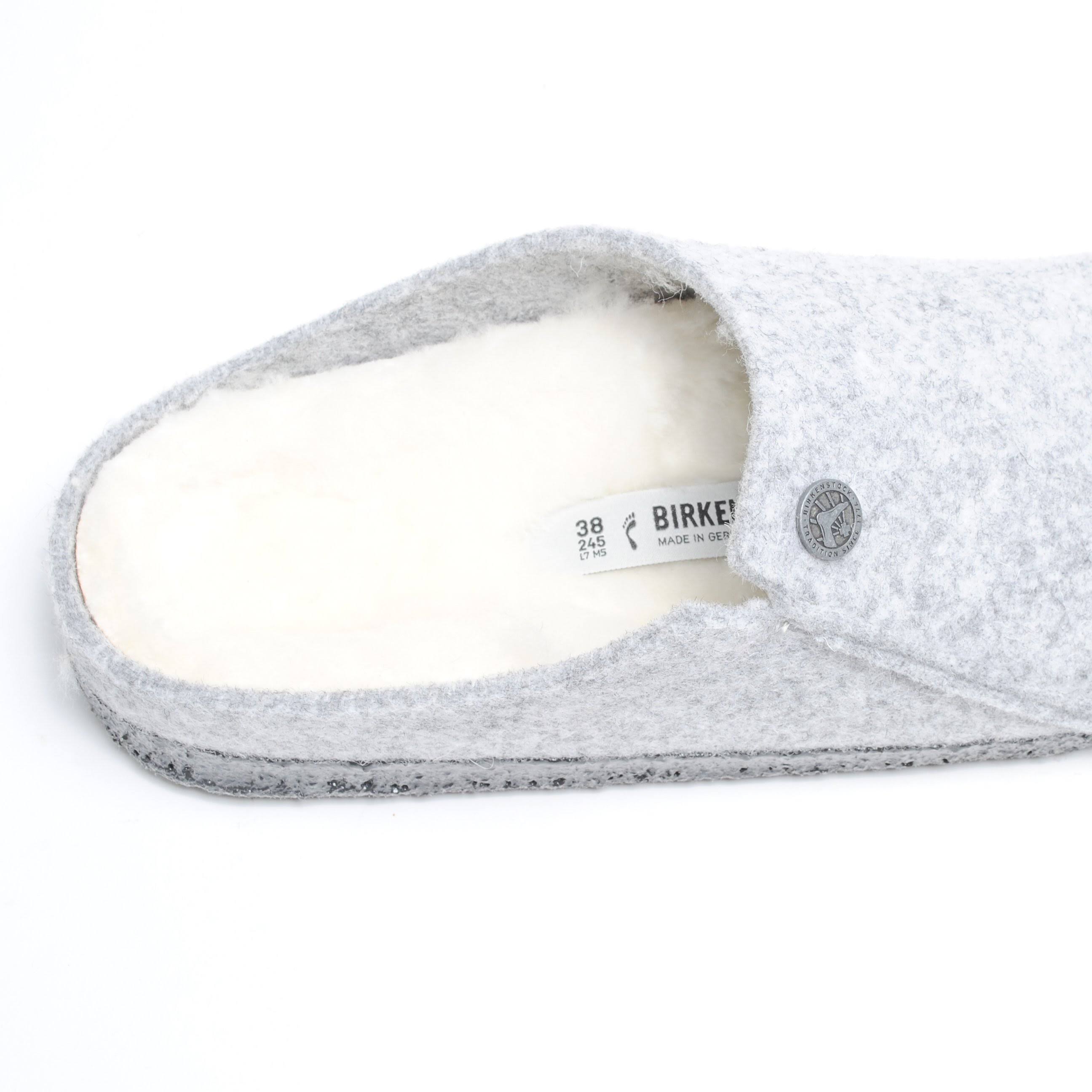 Birkenstock Zermatt Shearling Light Gray / 41