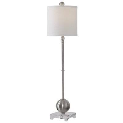Arnett 35x22 Buffet Lamp Birch LANE? Finish: Brushed Nickel