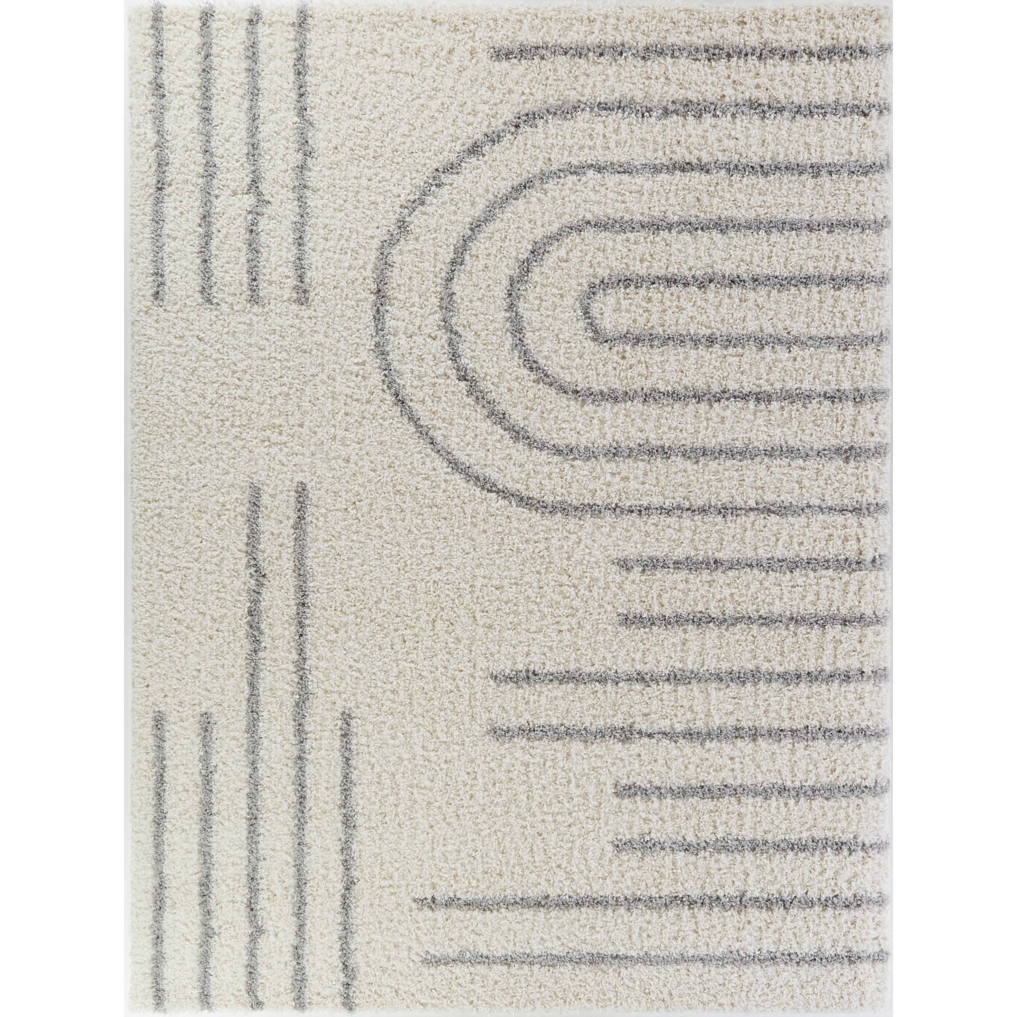BALTA Janus Black 5 ft. x 7 ft. Contemporary Area Rug
