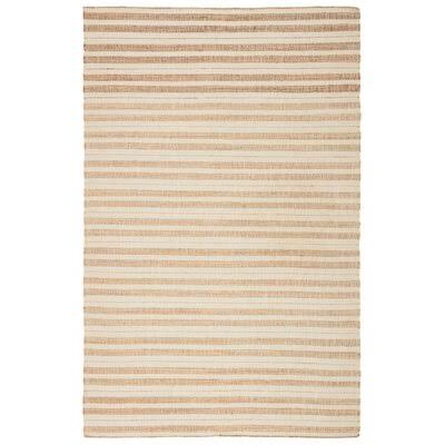 Omar Tan/Ivory Rug Birch Lane Rug Size: Rectangle 2' x 3'