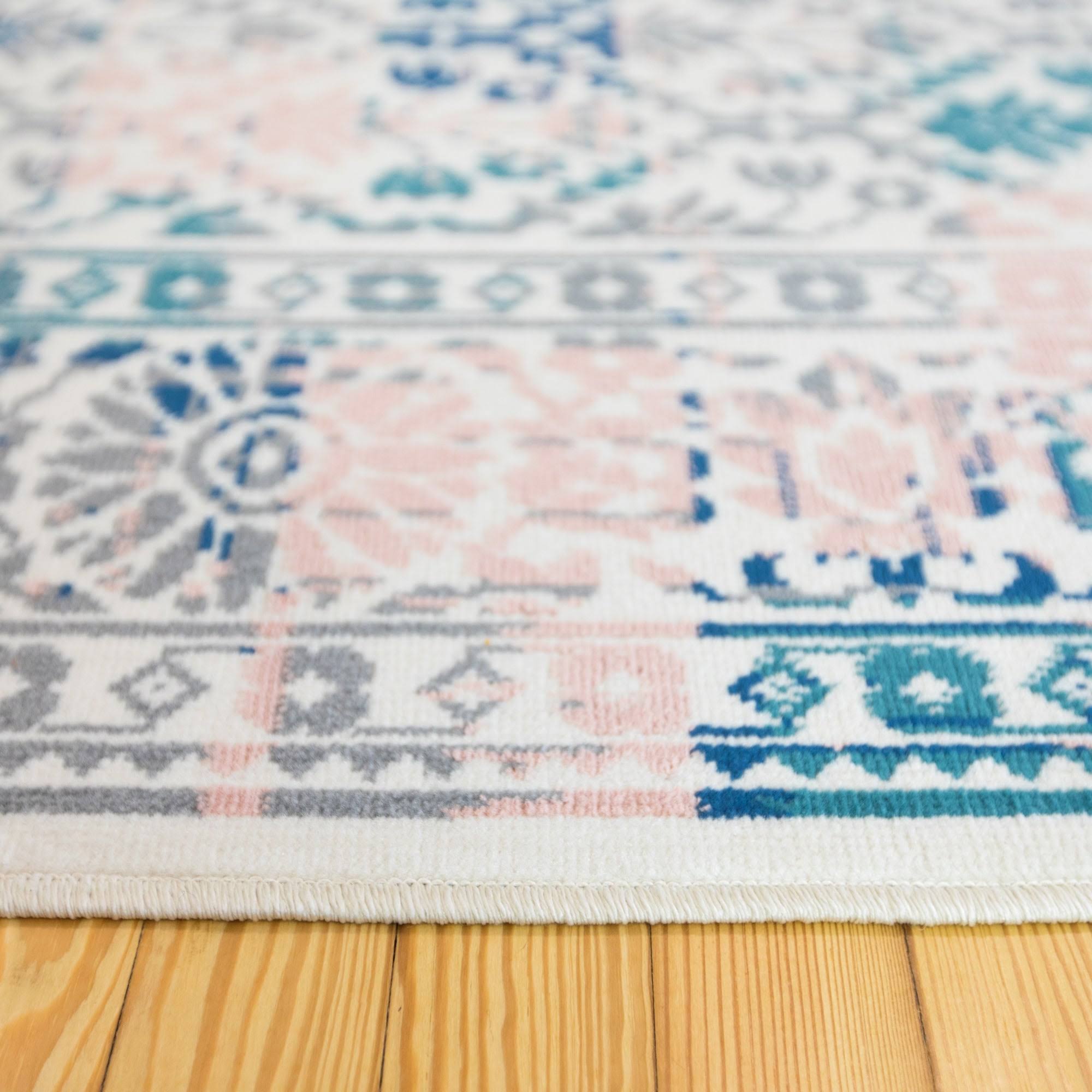 BALTA Tychon Blue 5 ft. x 7 ft. Oriental Area Rug