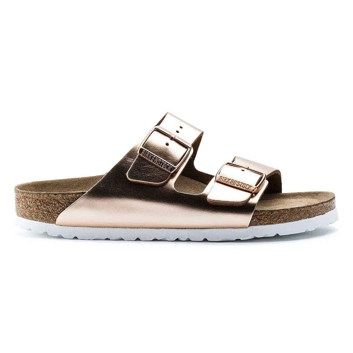 Birkenstock Arizona Soft Sandals Metallic Copper 36