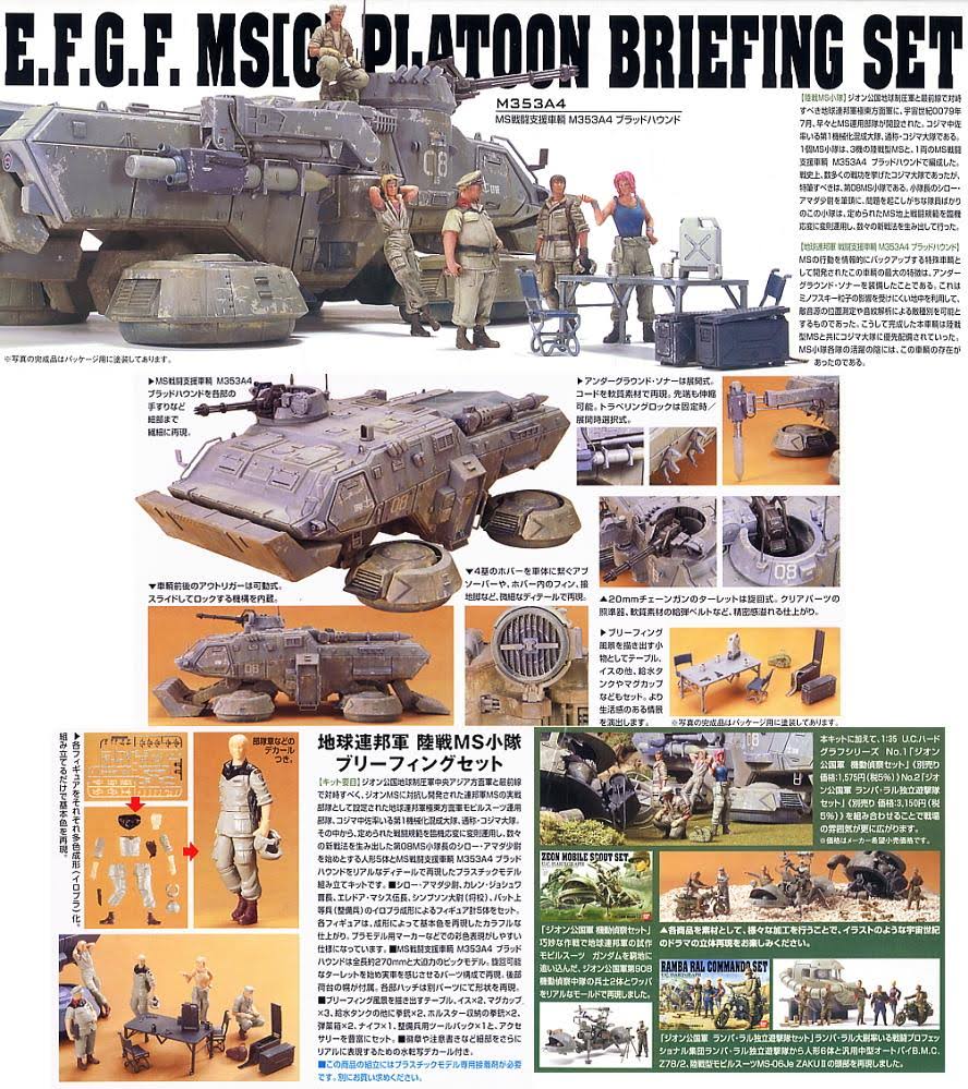 UCHG 1/35 MS[G] Platoon Briefing Set