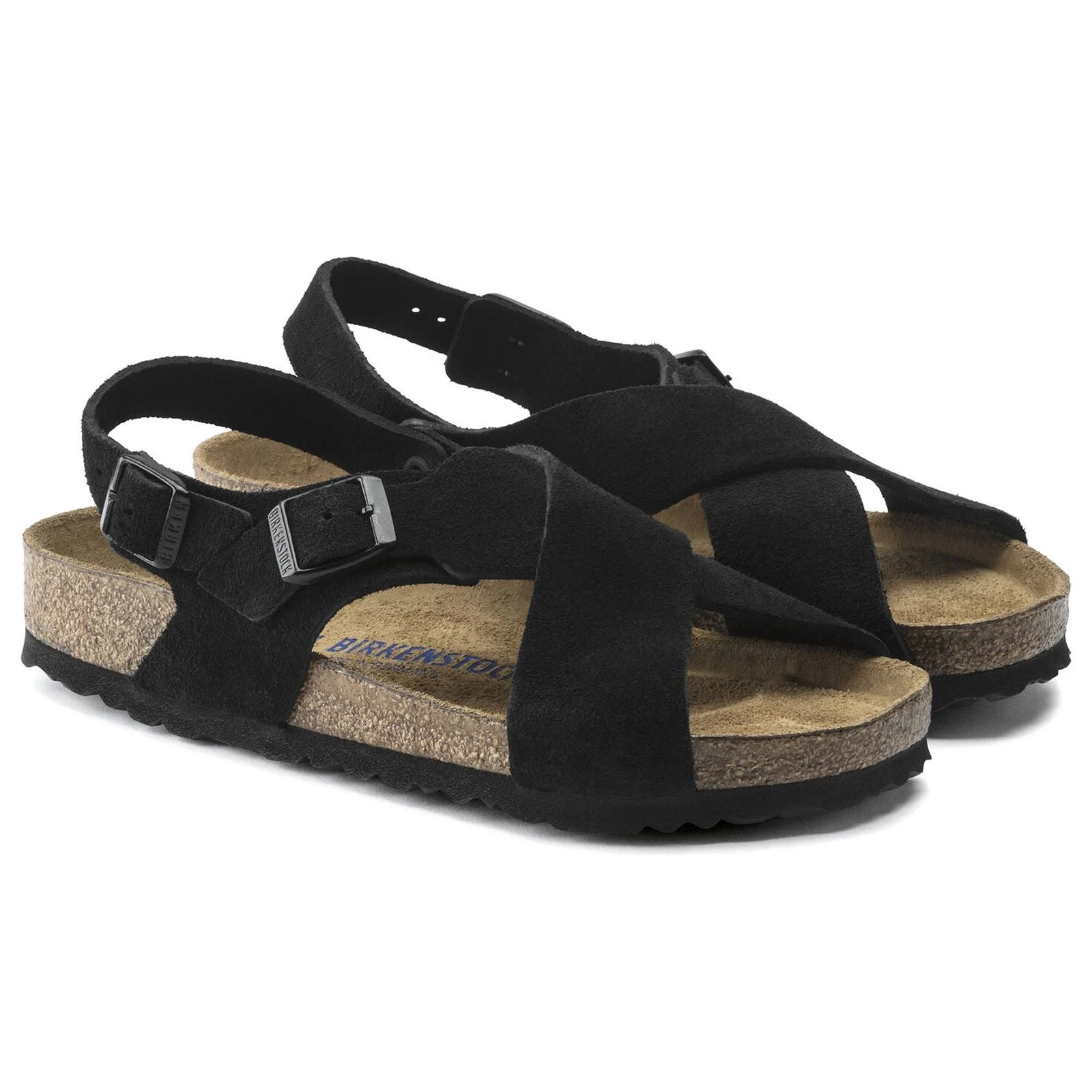 Birkenstock Womens Tulum SFB Black Sandals Size 40
