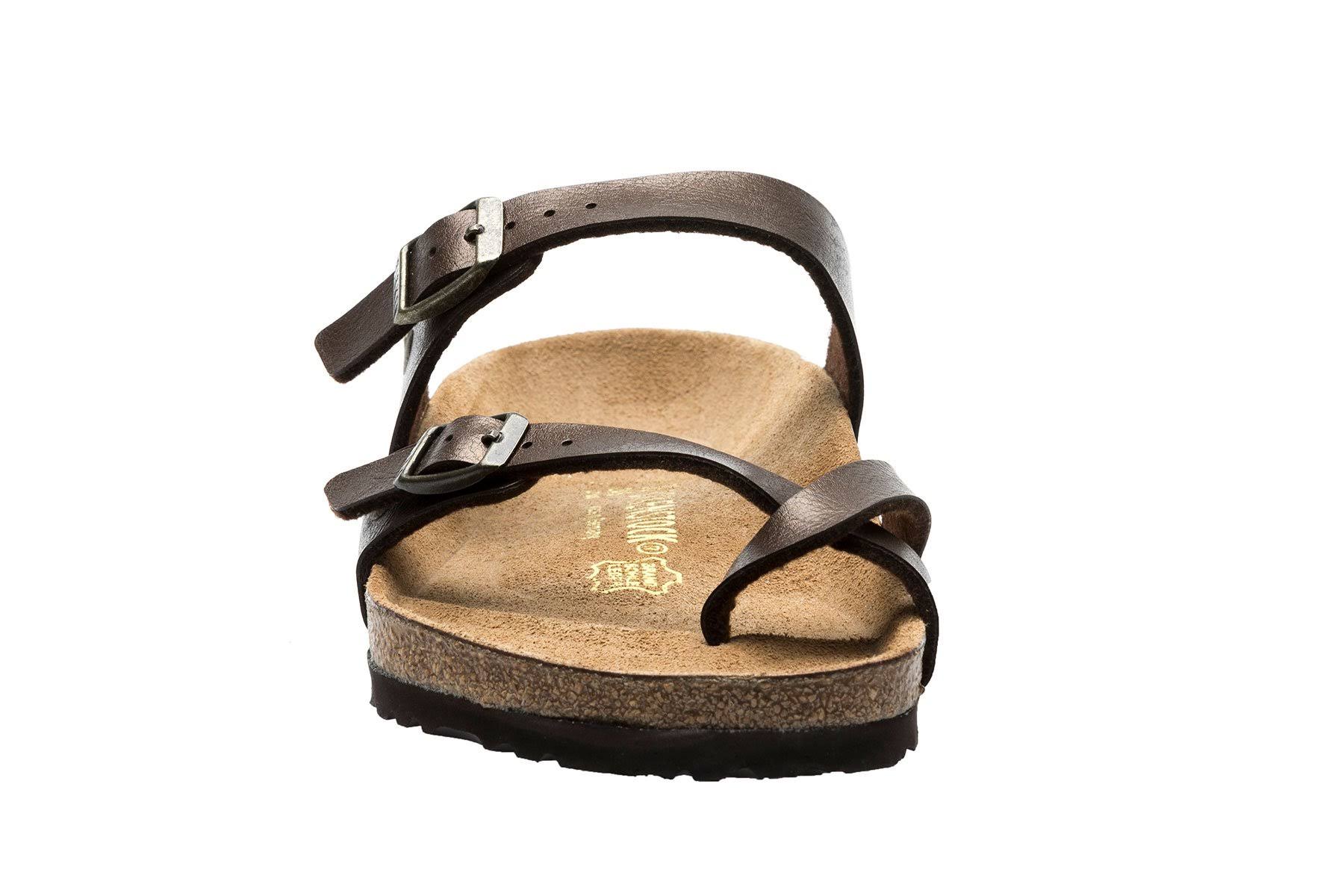 Birkenstock Women's Mayari Sandal - 37 Narrow - Golden Brown Birko-Flor