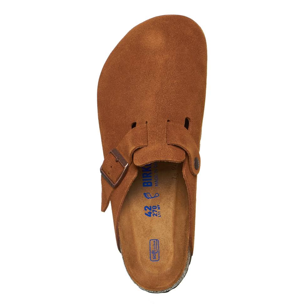 Birkenstock Boston Suede Sandals - Mink