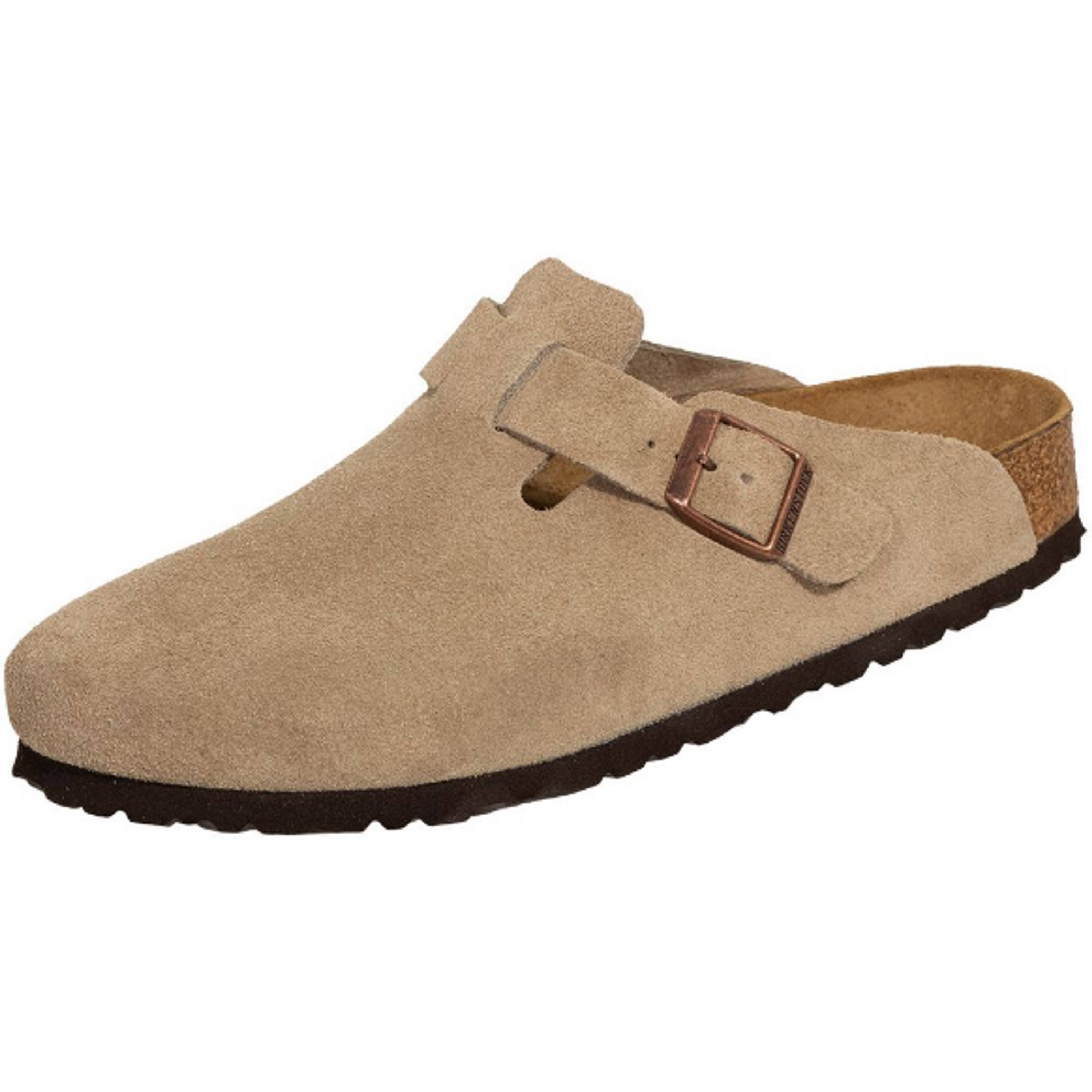 Birkenstock Boston SFB Taupe Suede