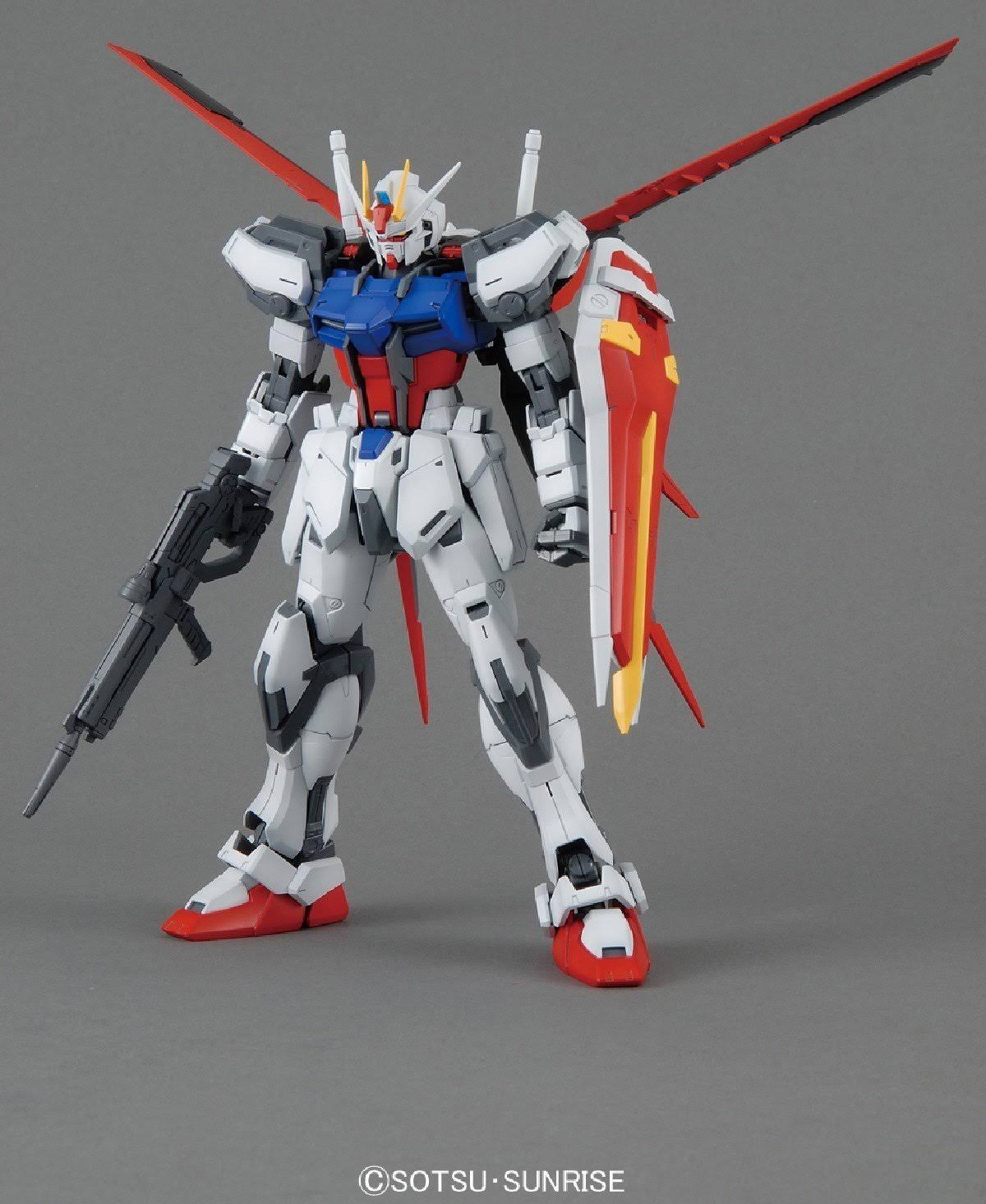Bandai Hobby mg Aile Strike Gundam Ver. RM 1/100 Scale Action Figure Model Kit