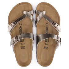 Birkenstock Wo's Mayari (42 Graceful Taupe Birko Flor)