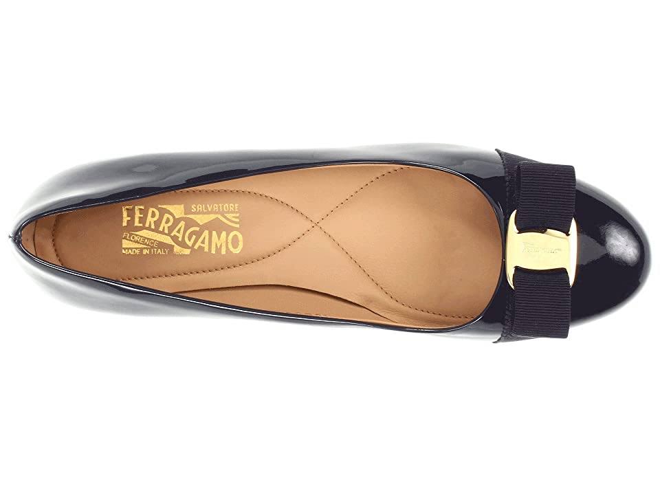 Salvatore Ferragamo Women Varina Ballet Flat Blue Size 6