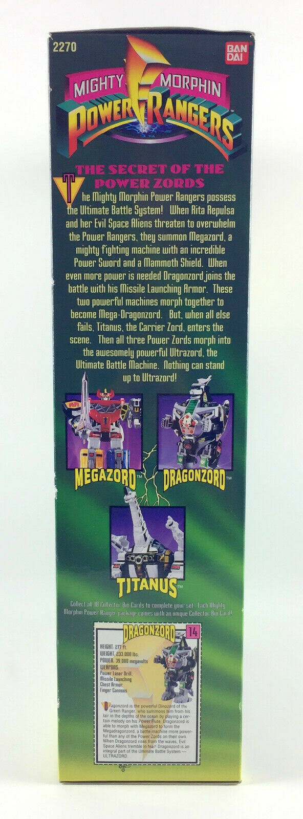 Power Rangers Deluxe Dragonzord & Green Ranger
