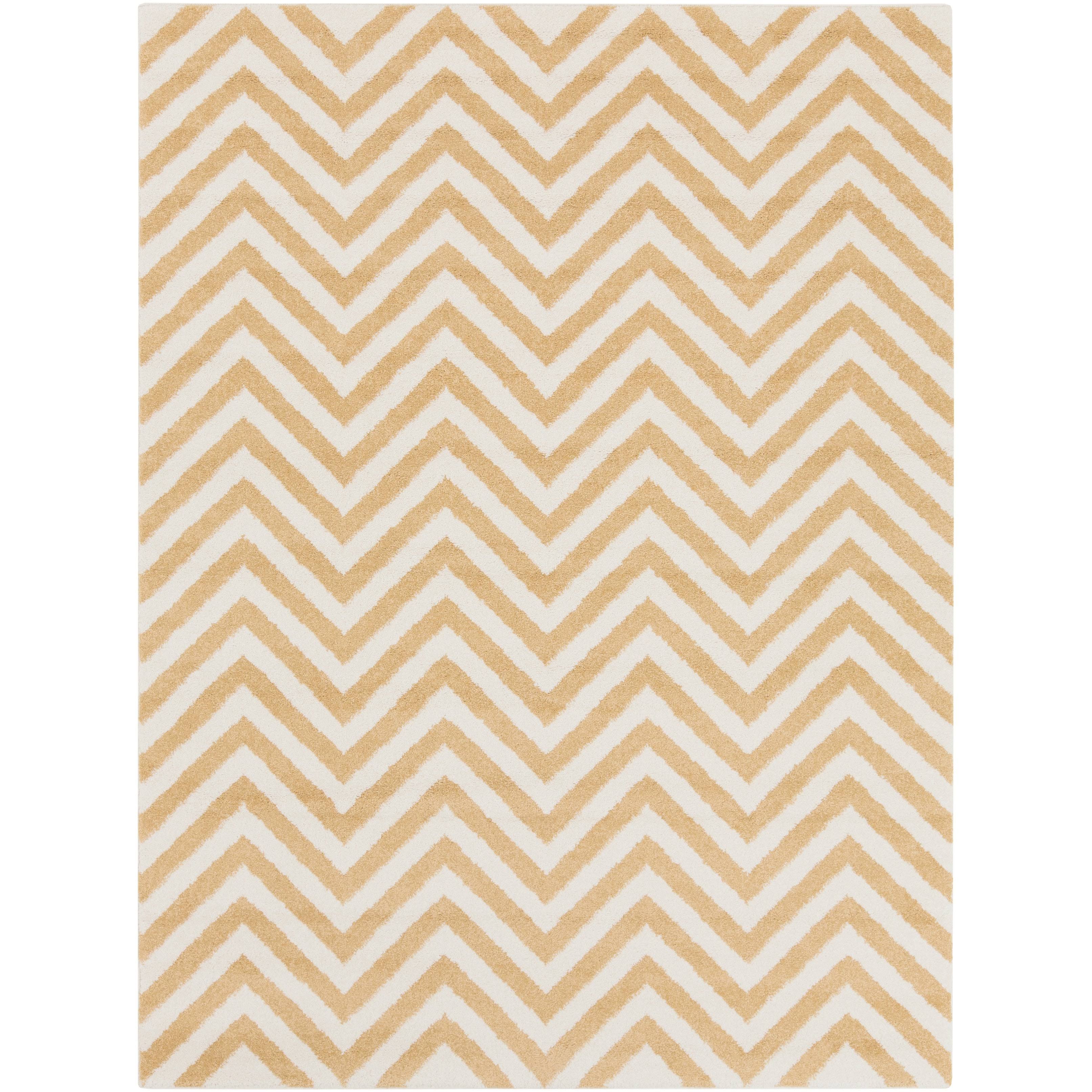 Warren Geometric Area Rug - 9&3 x 12&6 (Brown)