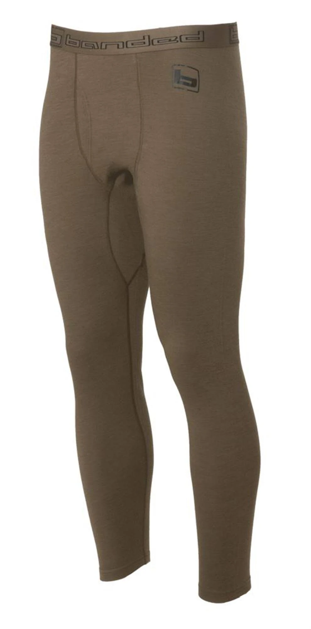 Banded Men's Base Wool Bottom-180 gram-Light Chocolate Size 2XL