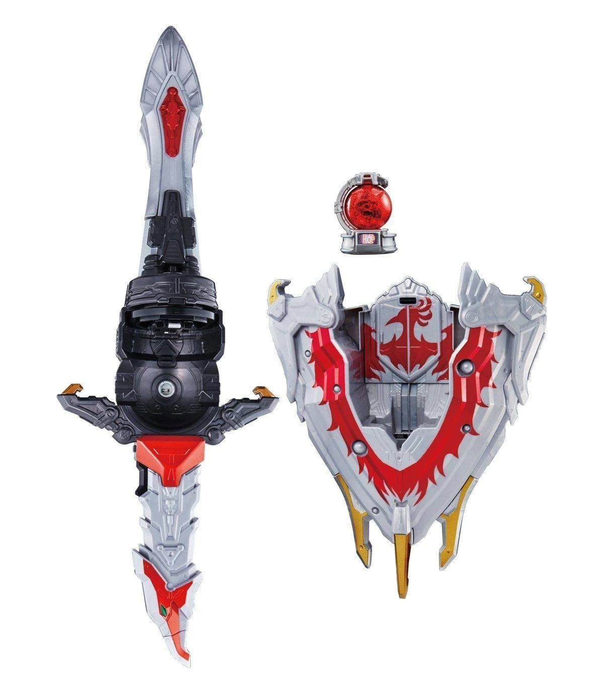 Bandai Kyuranger DX Ho-Oh Blade & Hooh Shield with Houou Kyutama New