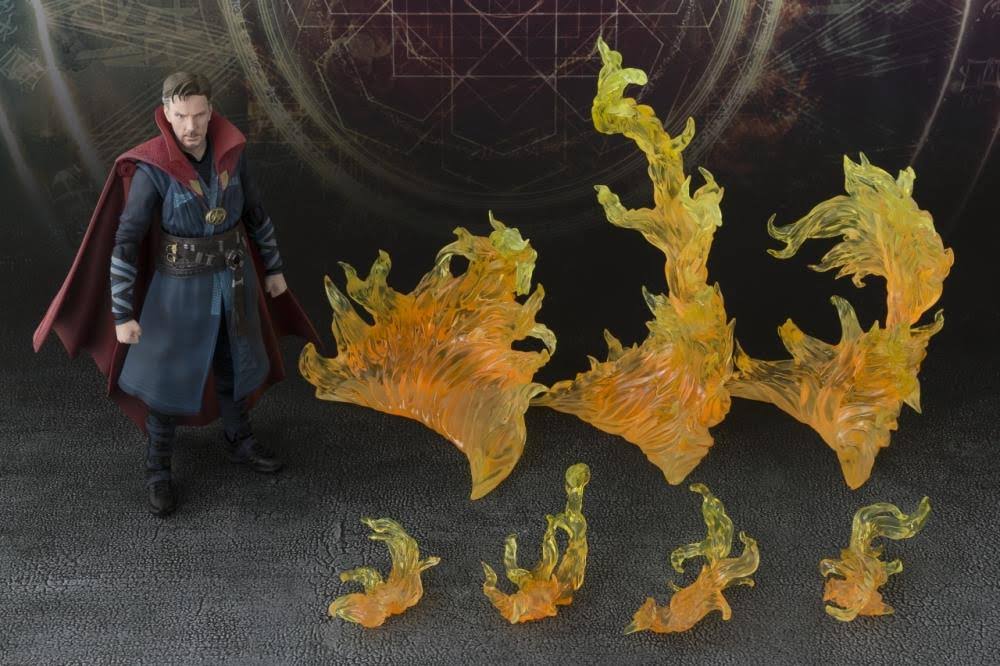 Doctor Strange S.H. Figuarts Action Figure Doctor Strange & Burning Flame Set 15 cm