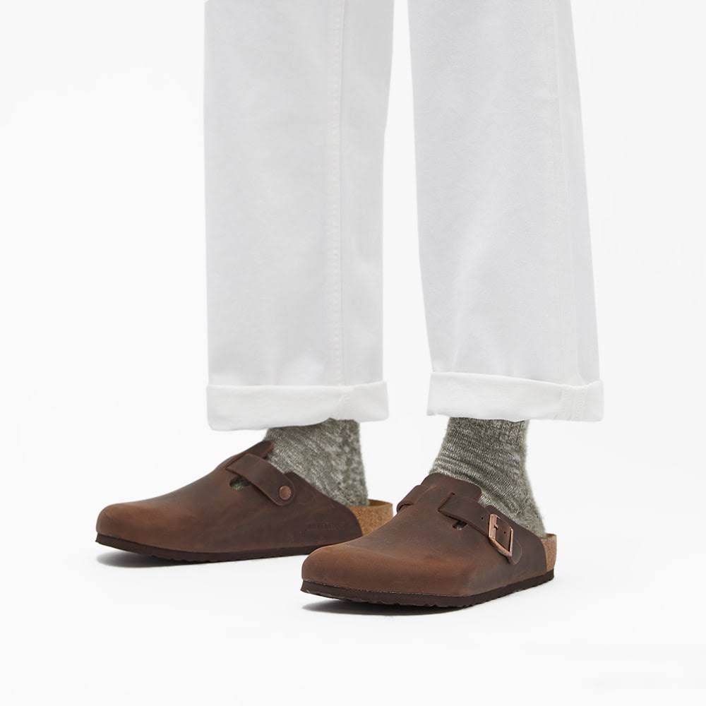 Birkenstock Leather Clogs | Boston, Habana