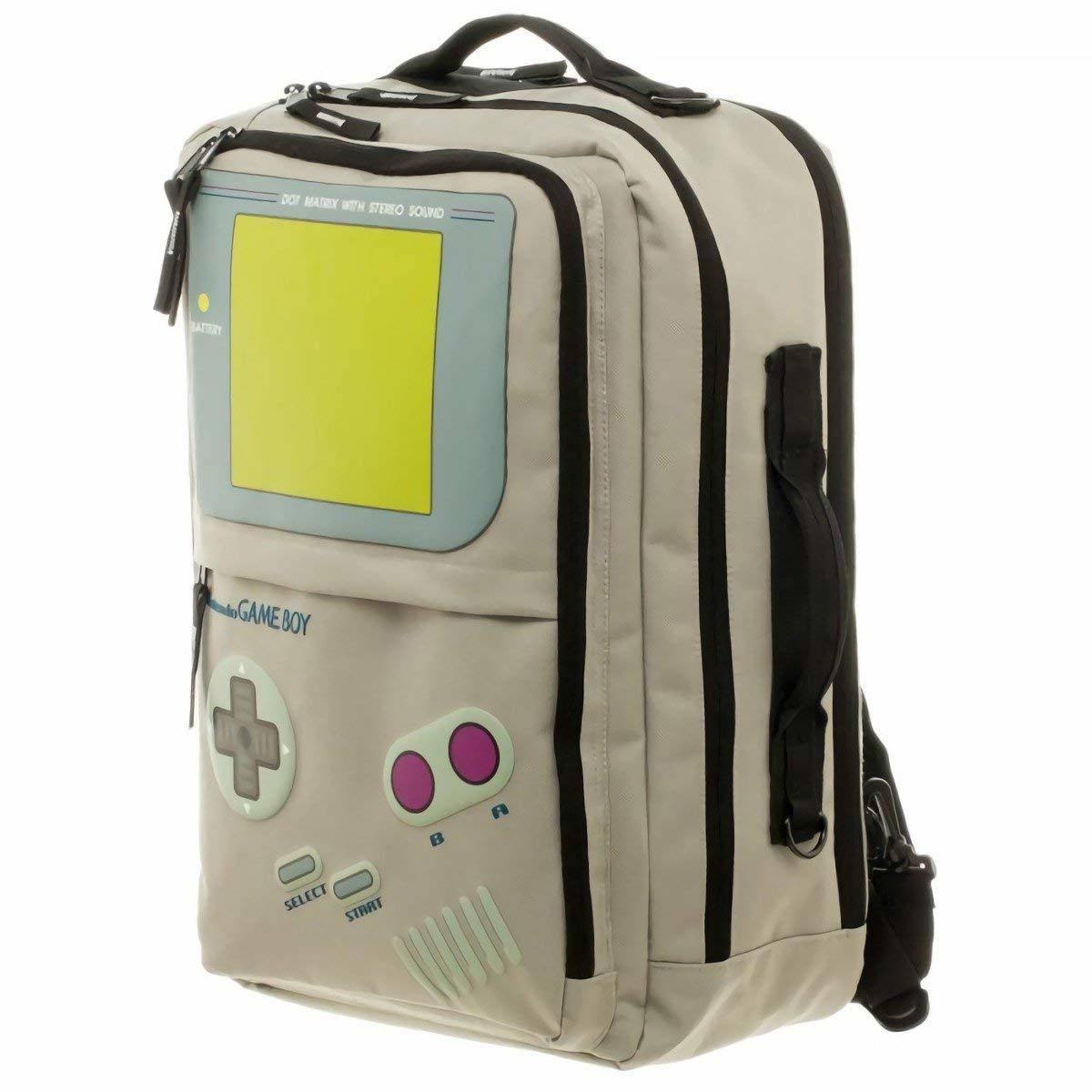 Nintendo Game Boy Convertible Backpack Computer Laptop Messenger Bag Tote
